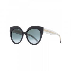 Женские солнцезащитные очки «кошачий глаз» ES081/S 8079O Черные/Прозрачные Серые 55 мм Elie Saab