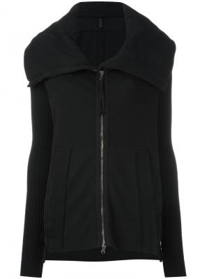 Куртка на молнии Ilaria Nistri. Цвет: чёрный