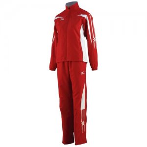 Спортивный костюм Woven Tracksuit 70WW051-62 M Mizuno. Цвет: красный