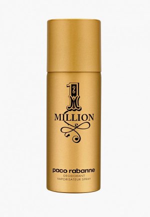 Дезодорант Paco Rabanne 1Million, 150 мл. Цвет: прозрачный