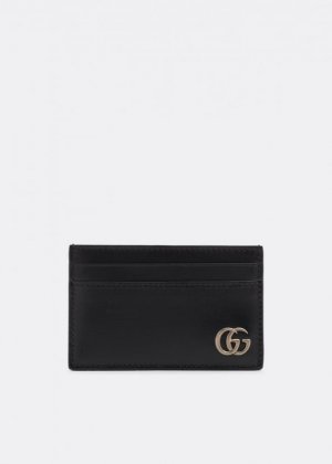Картхолдер GUCCI GG Marmont card case, черный