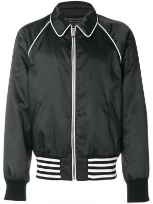 Куртка с косым воротником Marc Jacobs. Цвет: чёрный