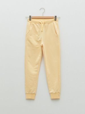 Базовые спортивные штаны для мальчиков с эластичной резинкой на талии , бледно-оранжевый LCW Kids