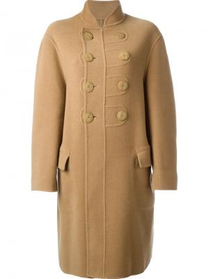 Двубортное пальто Jean Paul Gaultier Vintage. Цвет: нейтральные цвета