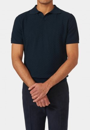 Рубашка-поло BARROL , цвет dark blue Oscar Jacobson