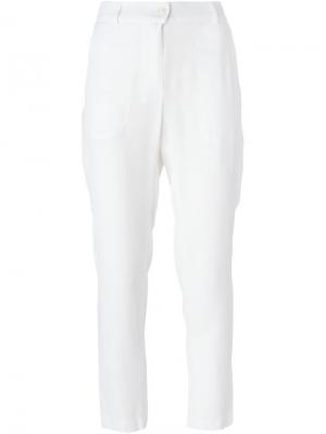 Укороченные брюки IM Isola Marras I'M. Цвет: белый
