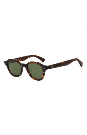 Солнцезащитные очки Peter&May Walk. Цвет: коричневый