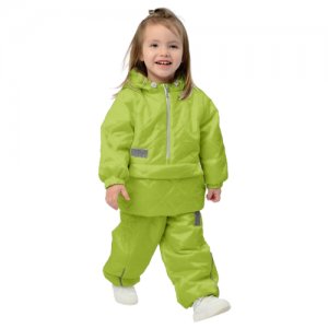 Комплект ( Куртка + брюки ), Демисезон, Неон салат, арт. 417Т (86 см) MaLeK BaBy. Цвет: зеленый