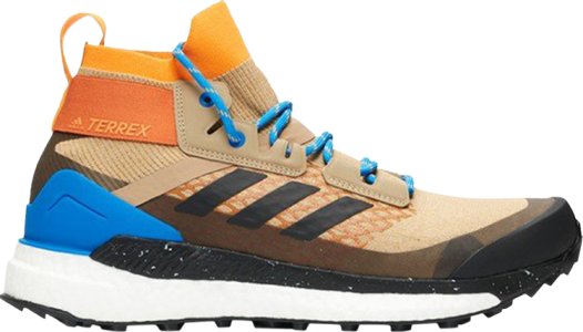 Ботинки Terrex Free Hiker 'Tech Copper', коричневый Adidas