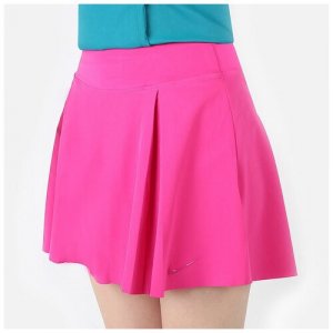 Юбка-шорты для трекинга Club Skirt, размер M, розовый NIKE. Цвет: розовый