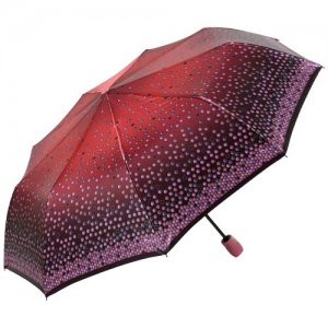 Зонт , бордовый, красный Frei Regen. Цвет: бордовый/красный