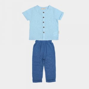 Комплект одежды , размер 98, голубой BONITO KIDS. Цвет: голубой/светло-голубой