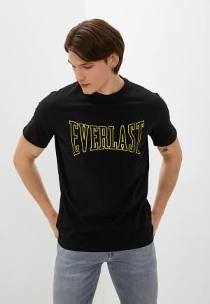 Футболка Everlast. Цвет: черный