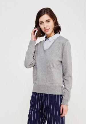 Пуловер Delicate Love DE019EWZWR50. Цвет: серый