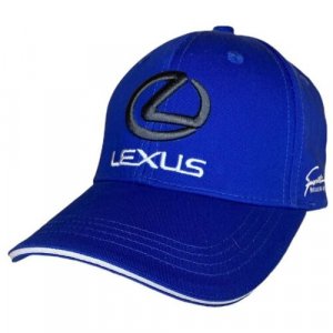 Бейсболка бини Lexus кепка Лексус, размер 55-58, синий, голубой. Цвет: голубой/синий