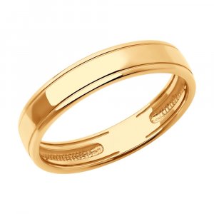 Обручальное кольцо из золота SOKOLOV