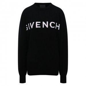 Кашемировый пуловер Givenchy. Цвет: чёрный