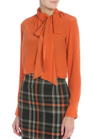 Блуза MV.fashion lab. Цвет: оранжевый
