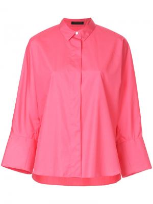Рубашка свободного кроя Tomorrowland. Цвет: розовый и фиолетовый