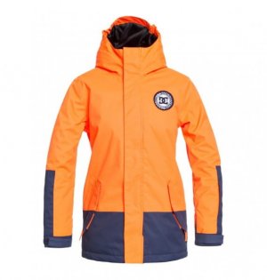 Детская Сноубордическая Куртка DC SHOES Blockade 8-16. Цвет: оранжевый