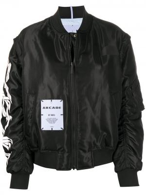 Куртка-бомбер MCQ. Цвет: черный