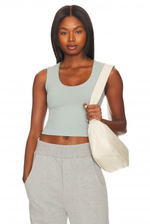 Майка x Intimately FP Clean Lines Muscle Cami In Iceberg Green, цвет Green Free People