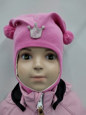 Детская шапка , розовый Kivat