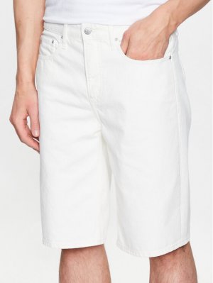 Джинсовые шорты свободного кроя , белый Calvin Klein