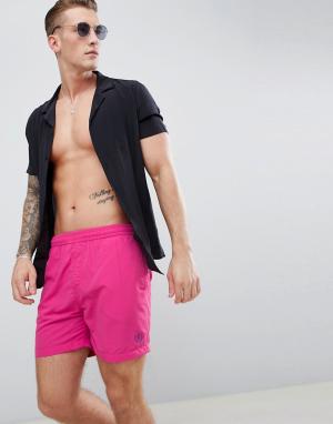 Розовые шорты для плавания Brixham Henri Lloyd. Цвет: розовый