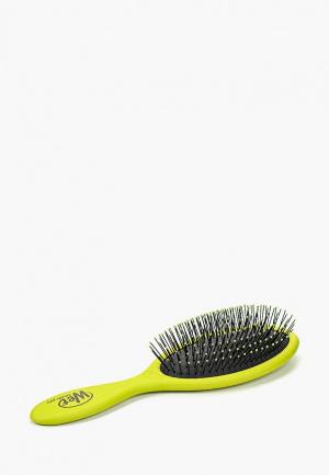 Расческа Wet Brush ORIGINAL DETANGLER LIME для спутанных волос (лайм). Цвет: зеленый