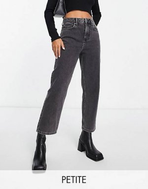 Черные прямые джинсы Petite Miss Selfridge