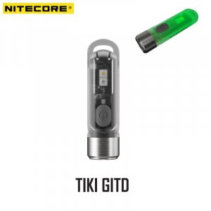 Мини-футуристический брелок Nitecore с подсветкой в ​​темноте, версия TIKI GITD