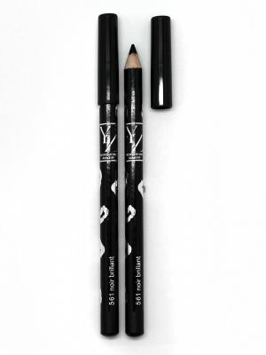 Контурный карандаш для век водостойкий ИЛЛОЗУР. Цвет: черный