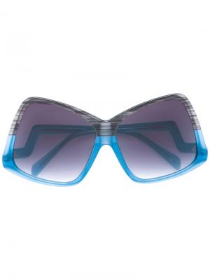 Солнцезащитные очки Stardust Sama Eyewear. Цвет: синий