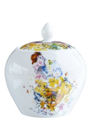 Сахарница Les Bouquets de Fleurs Marc Chagall Bernardaud. Цвет: разноцветный