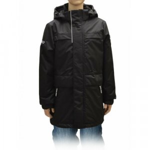 Куртка 24-23, размер 152, черный RusLand. Цвет: черный