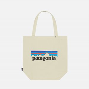 Сумка Market Tote Logo Patagonia. Цвет: бежевый