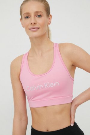 Спортивный бюстгальтер CK Essentials , розовый Calvin Klein Performance