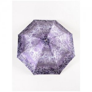 Зонт, фиолетовый, серый ZEST. Цвет: серый/фиолетовый