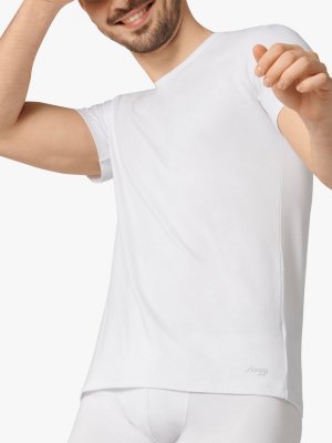 Sloggi Футболка для отдыха с короткими рукавами GO ABC Jersey, белый цвет, в упаковке 2 шт.