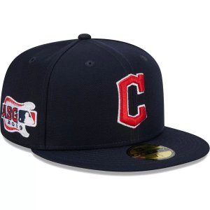 Мужская кепка New Era Navy Cleveland Guardians 2019 MLB All-Star Game Team, цвет 59FIFTY, облегающая шляпа