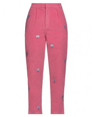 Повседневные брюки LAZY OAF. Цвет: розовый