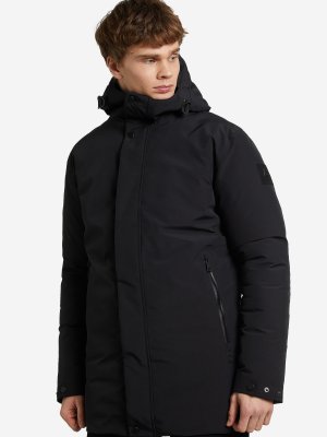 Куртка утепленная мужская Harjola, Черный, размер 56 Luhta. Цвет: черный