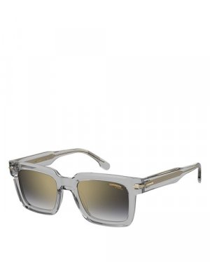 Квадратные солнцезащитные очки, 52 мм , цвет Gray Carrera