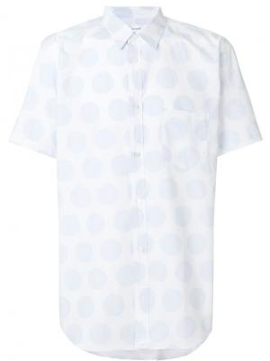 Рубашка с короткими рукавами и рисунком Comme Des Garçons Shirt. Цвет: белый