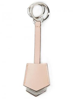 Брелки и цепочки для ключей Fendi. Цвет: розовый и фиолетовый