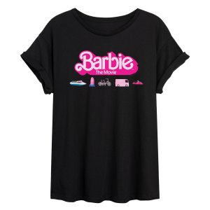 Струящаяся футболка  Movie Vehicles для юниоров , черный Barbie