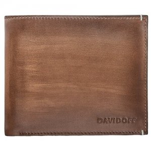 Бумажник 23003 Davidoff. Цвет: коричневый