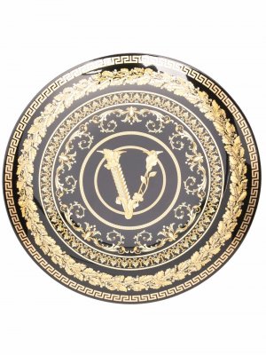 Тарелка Virtus Gala (17 см) Versace. Цвет: золотистый