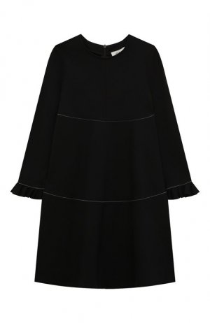 Платье из вискозы Aletta. Цвет: чёрный